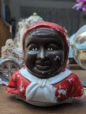 Vintage Aunt Jemima Cookie Jar lid  1950's